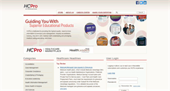 Desktop Screenshot of hcpro.com